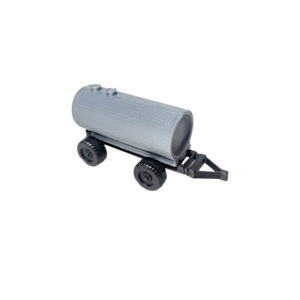 Spur H0 Gülle Anhänger mittel unlackiert