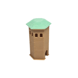 Spur Z Burgturm mit Mauerwerk und Dach