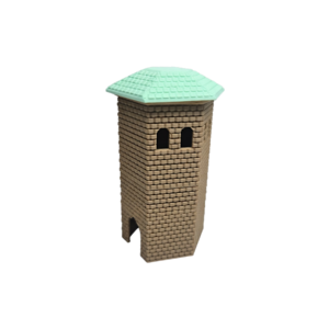 Spur TT Burgturm mit Mauerwerk und Dach