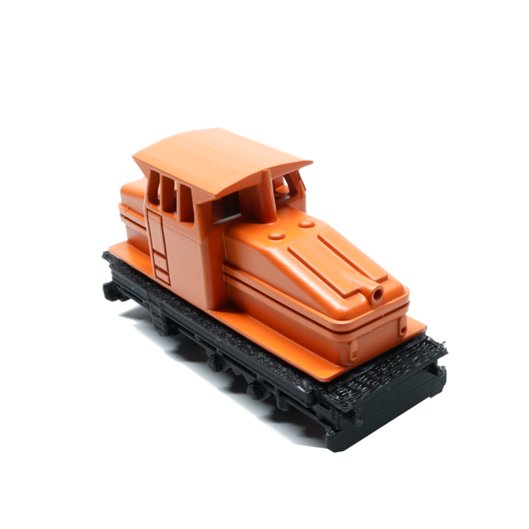 Werkslok Spur TT orange lackiert