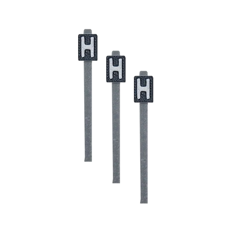 H-Tafel Spur 0 (DR K 8a auch ÖBB) - 3er Pack