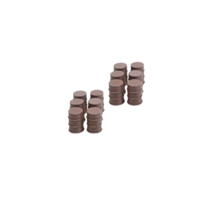 Spur H0 Fässer braun 12er Pack