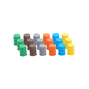 Spur H0 Fässer Mix – 18er Pack