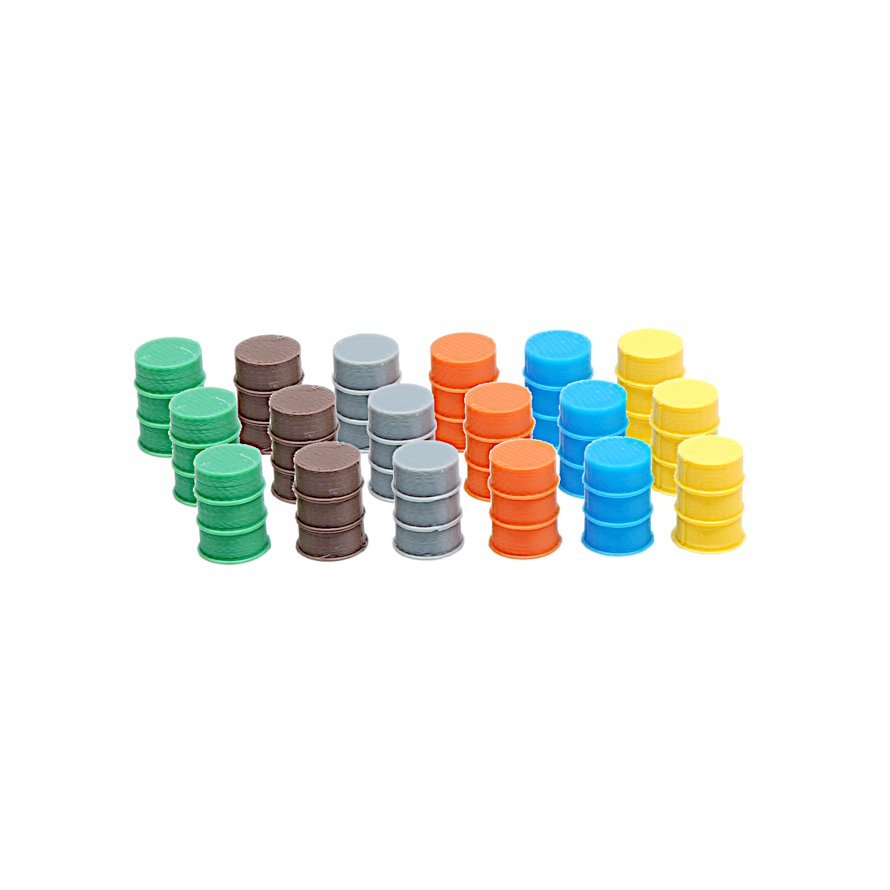 Spur H0 Fässer Mix – 18er Pack