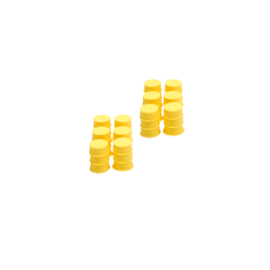 Spur H0 Fässer gelb 12er Pack