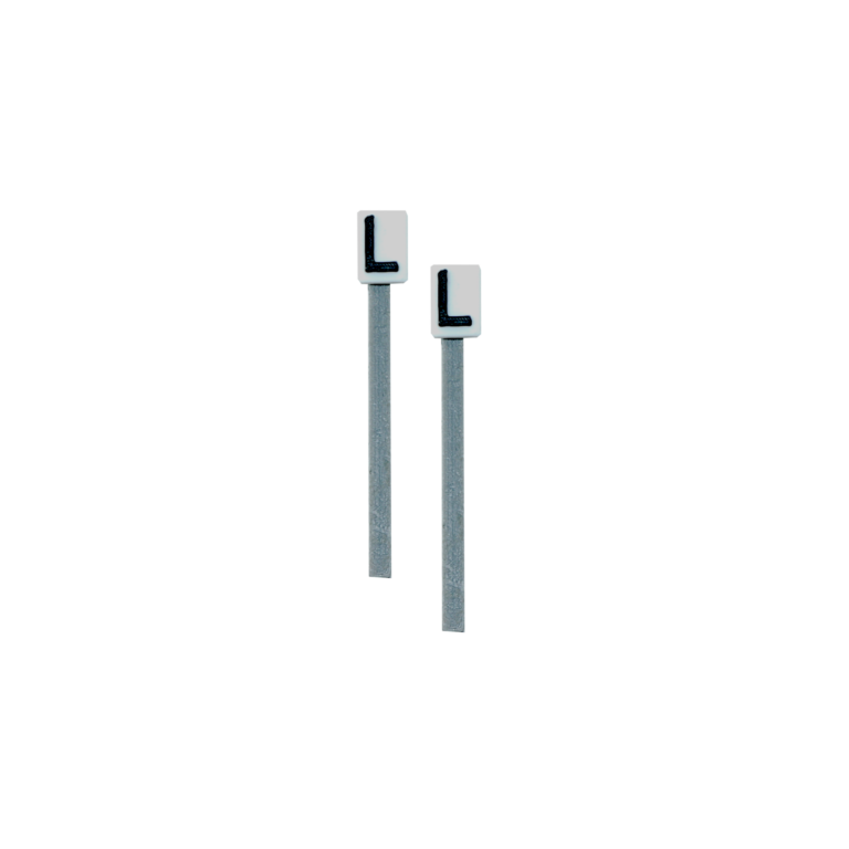 Läutetafel Spur H0 (Bü 5) - 2er Pack