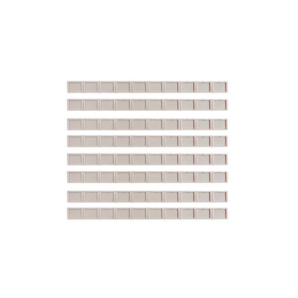 Spur TT Bahnsteigkanten Set 8tlg beige