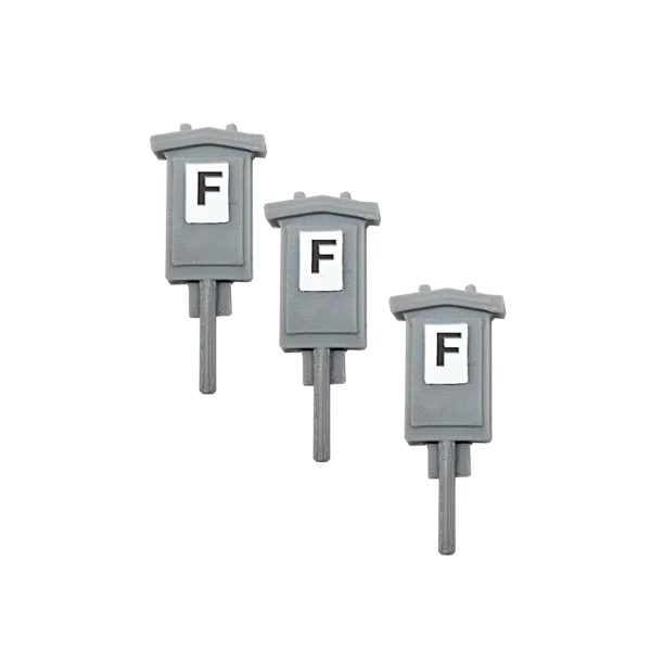 Spur 0 Streckentelefon DB & DR 3er Pack