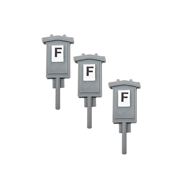 Spur N Streckentelefon DB & DR 3er Pack