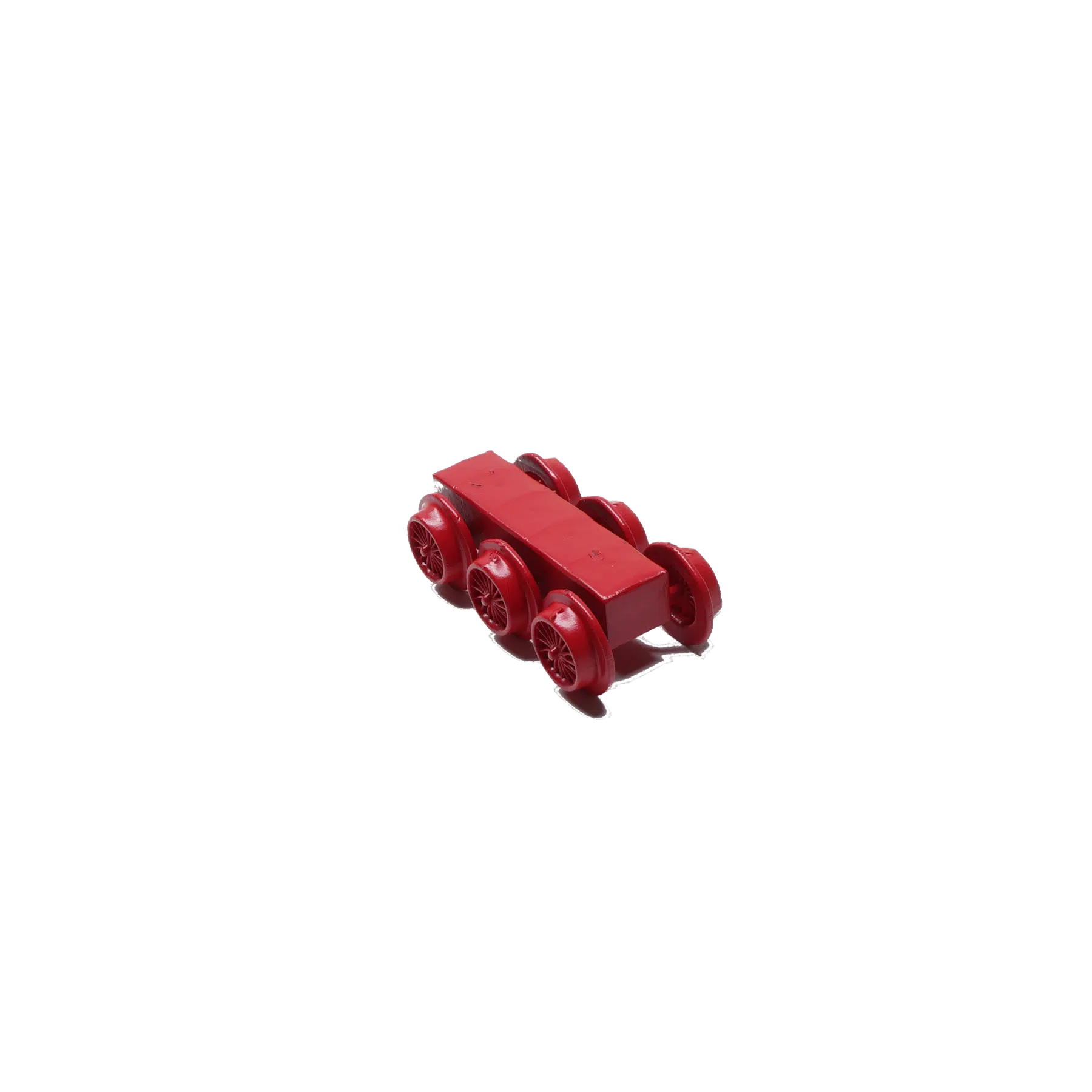 Spur N V15 Lok Fahrwerk Dummy rot