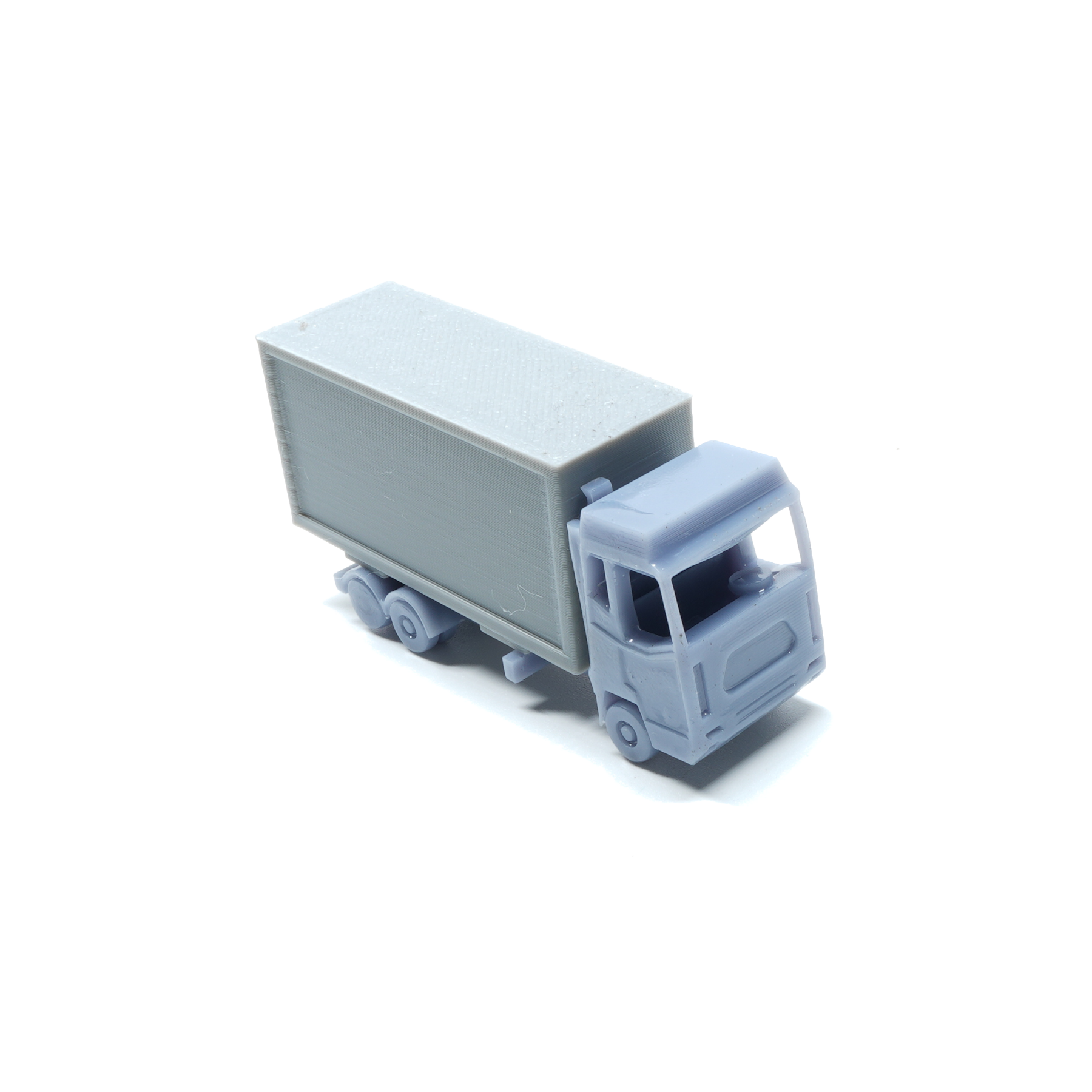 Spur TT LKW Motorwagen mit Wechselbrücke grau