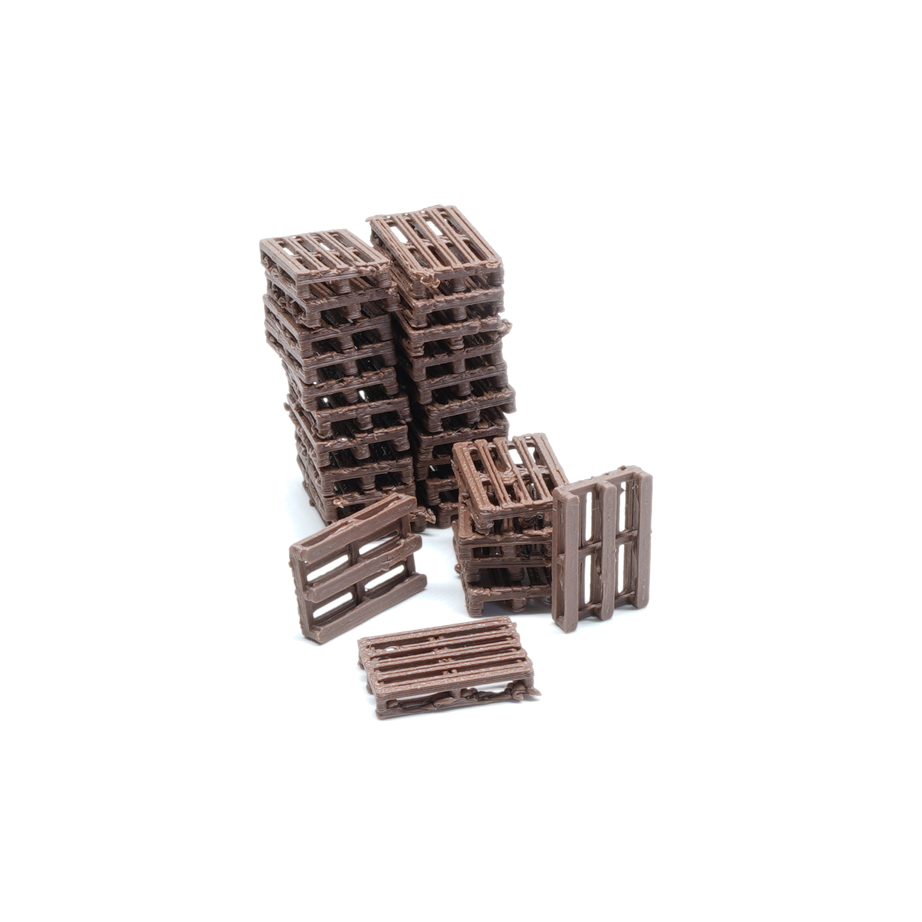 Spur H0 Paletten dunkelbraun 30er Pack
