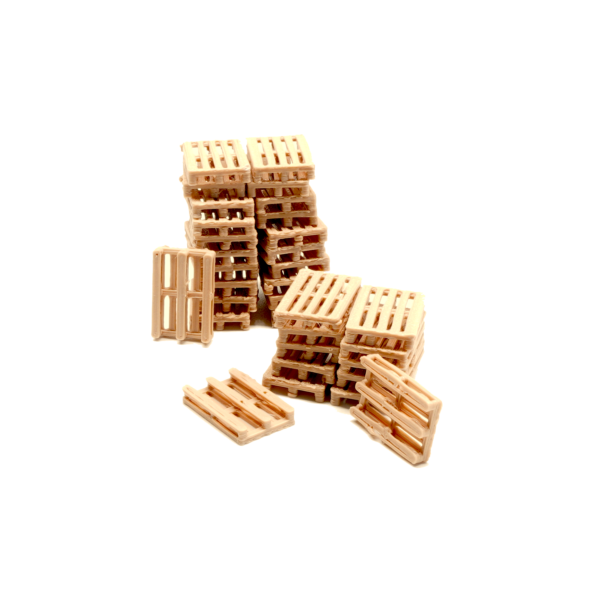 Spur H0 Paletten mittelbraun 30er Pack