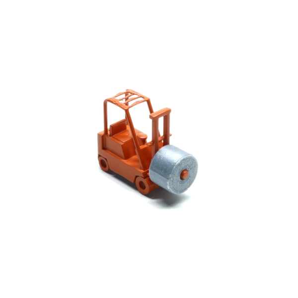 Spur N Stapler mit Coil Stange orange