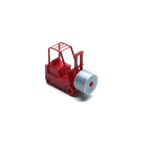 Spur N Stapler mit Coil Stange rot