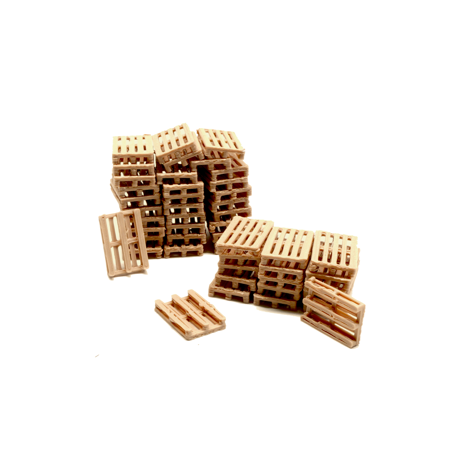 Spur TT Paletten mittelbraun 50er Pack